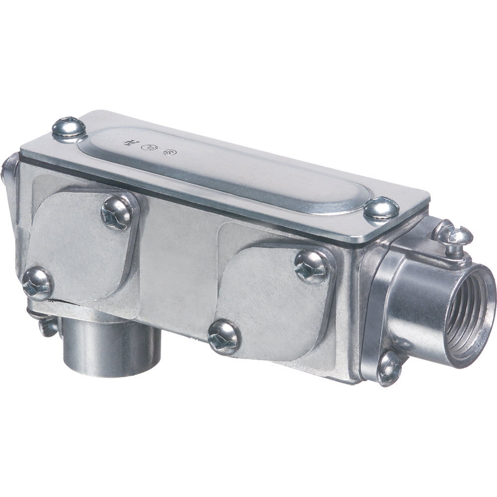 932 AnyBODY 5-in-1 Conduit Body With Cover, Gasket, LB Body, 1 in Hub, 11-1/2 cu-in Capacity, Copper Free Die Cast Aluminum