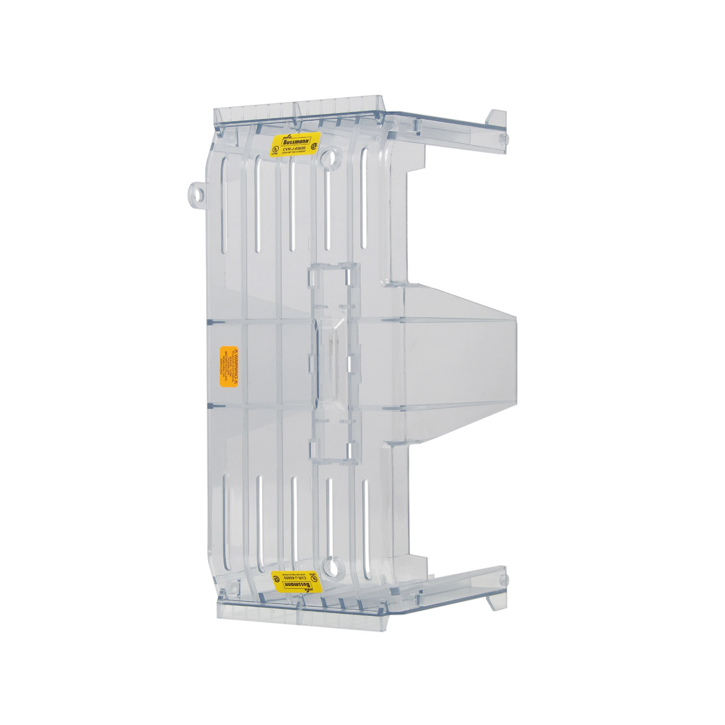 CVR-J-60600 Non-Indicating Fuse Block Cover, 600 A, 600 V AC, For Use With Class J Modular Fuse Block, Thermoplastic