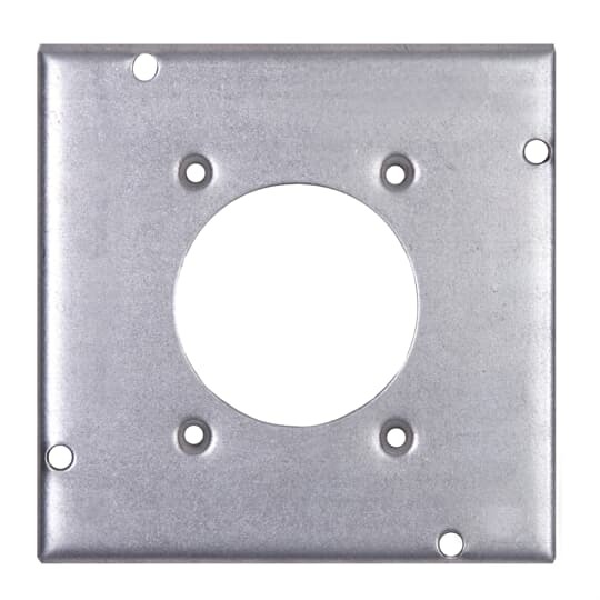 RSL-13 Steel City Surface Cover, 4-11/16 in L x 4-11/16 in W x 1/2 in D, Steel