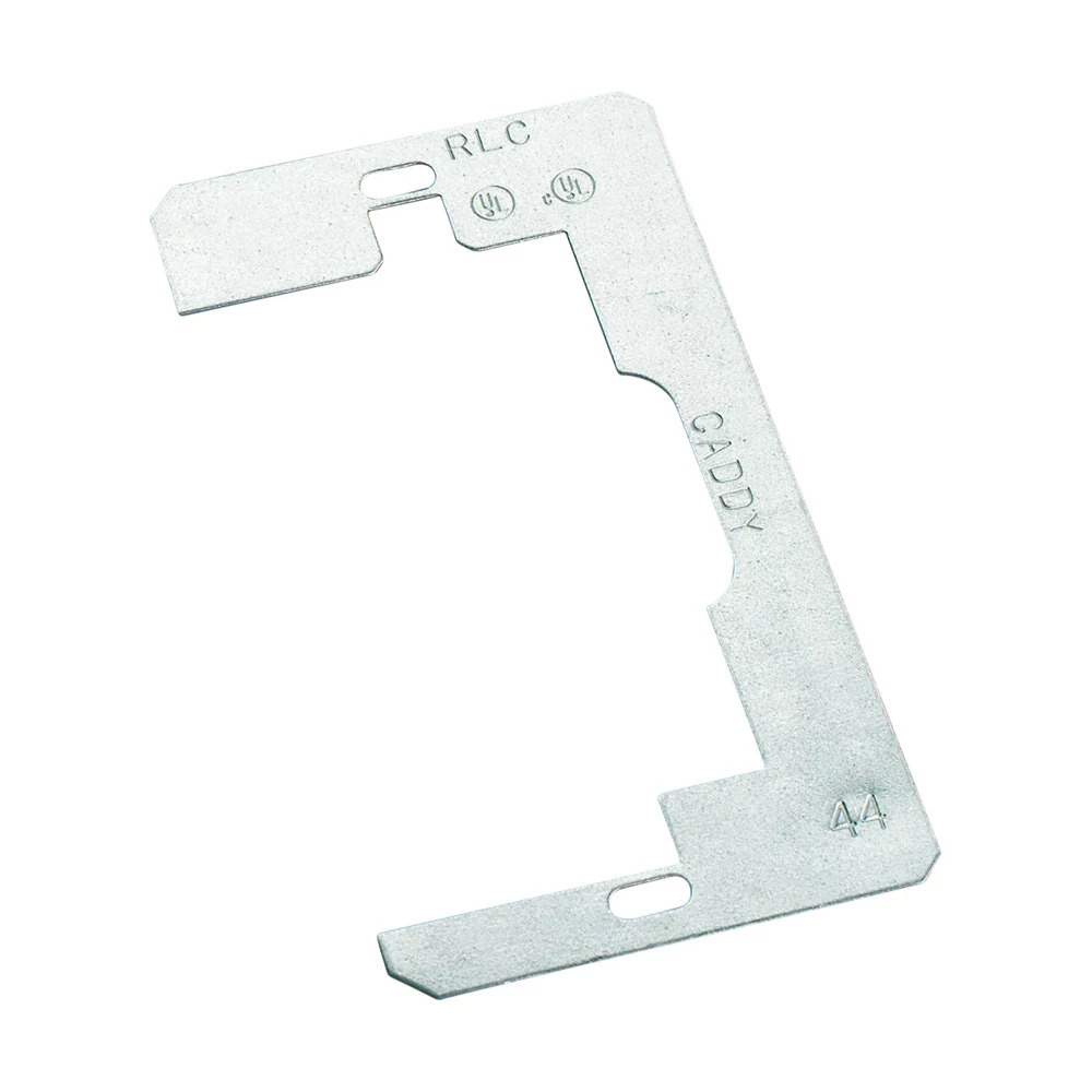 RLC Device Leveller and Retainer, 4-1/4 in H x 2.3 in W, Steel, Plain