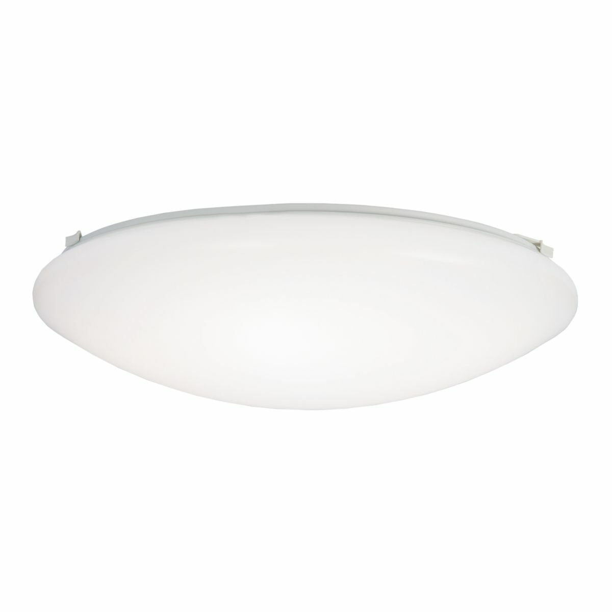 FM11WR40R Metalux FM Series AP Flush Mount Light, (1) Lamps Lamp, 13.3 W Fixture, 120 V AC, Painted Housing