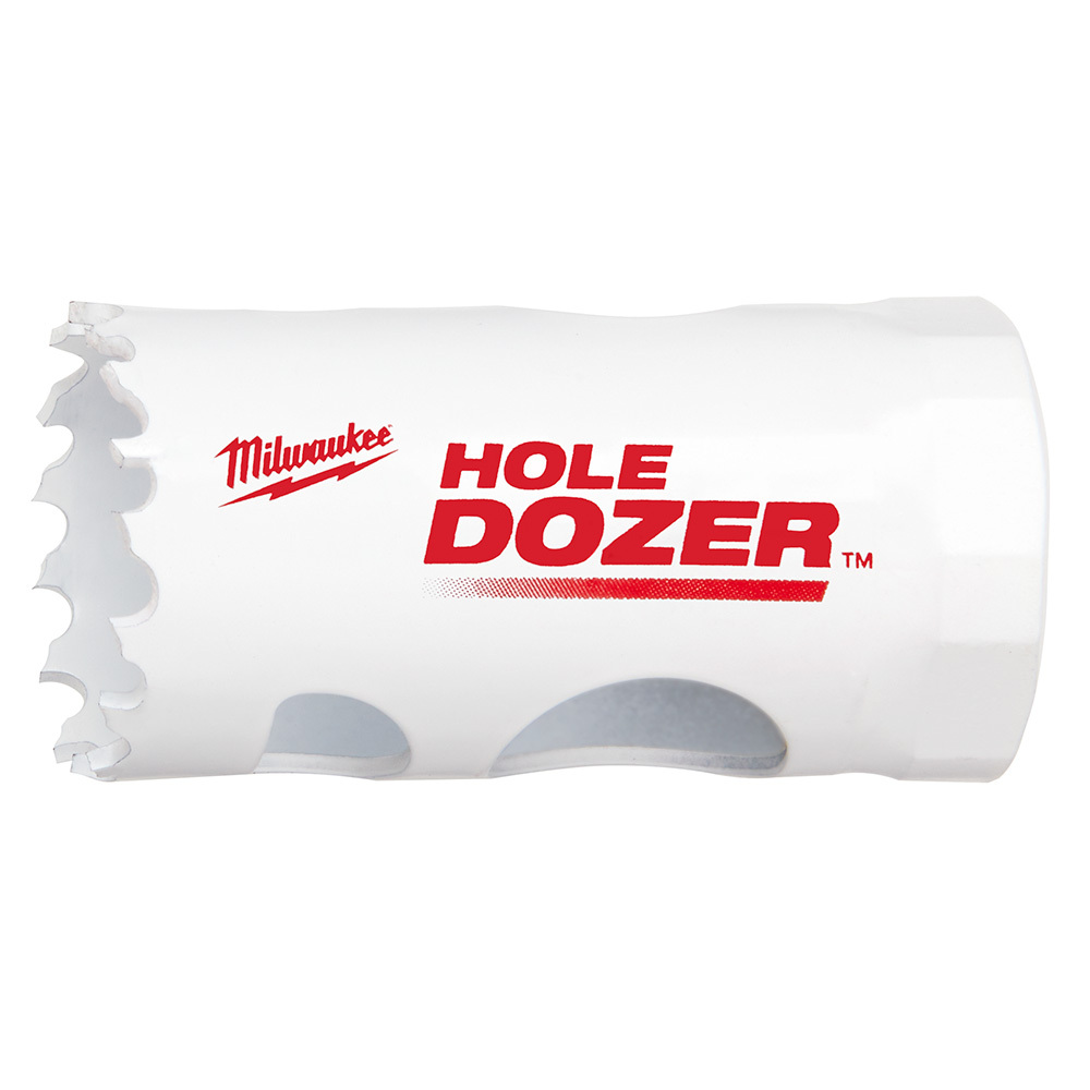 49-56-0052 Hole Dozer Ice Hardened Hole Saw, 1-1/8 in Dia, 1-5/8 in D Cutting, Bi-Metal/8% Cobalt Cutting Edge