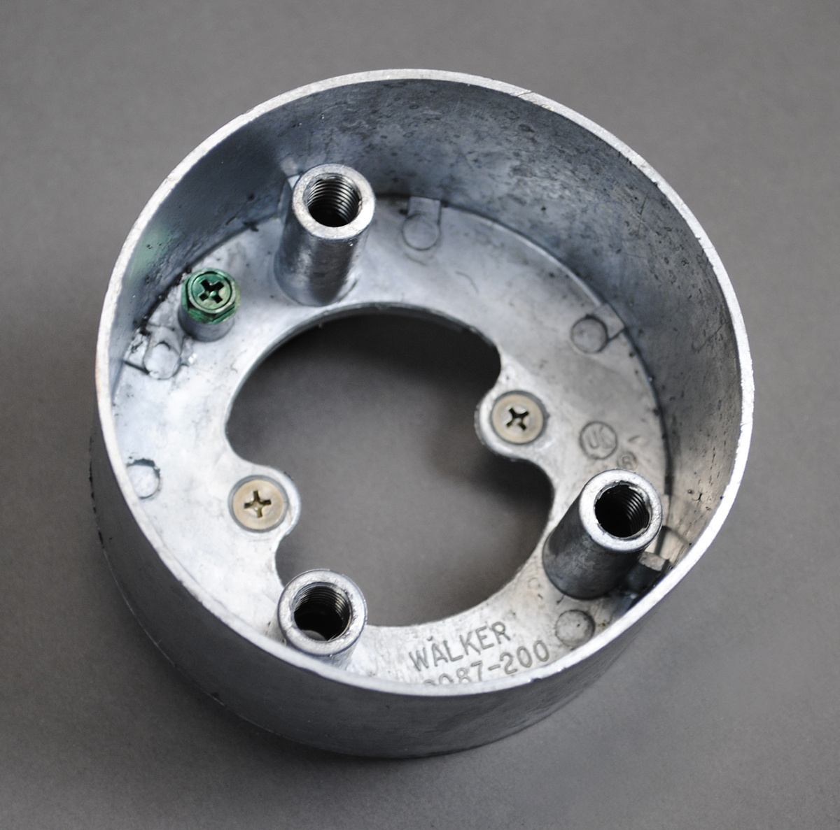 437-2 Attaching Ring, 2 in D, Die Cast Steel