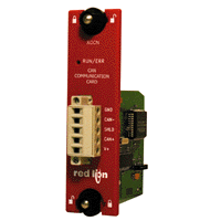 XCCN0000 Option Card, For Use With Data Station Plus and Enhanced Modular Controller, 10 BASE-T/100 BASE-TX Ethernet Port 24 V DC/V DC, DIN Rail Mount