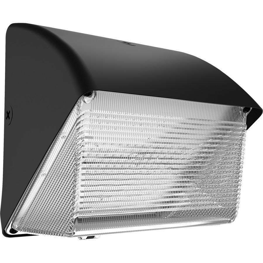 WP1LED39L-750U LPACK Wallpack, LED Lamp, 27.7 W Fixture, 120 to 277 V AC, Bronze Housing
