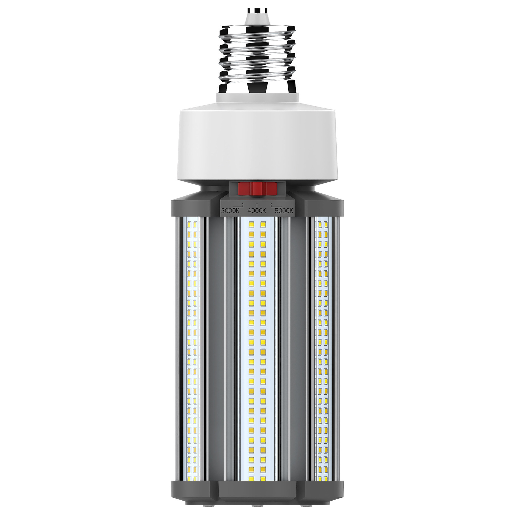 S23166 Type B LED HID Replacement, 54 W, 250 W Incandescent Equivalent, EX39 Lamp Base, Corn Cob Shape, 7020, 7560, 7290 Lumens