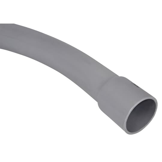 UA5FPB Carlon SCH 40 Bell End Special Radius Conduit Elbow, 5 in Trade, 22.5 deg, PVC