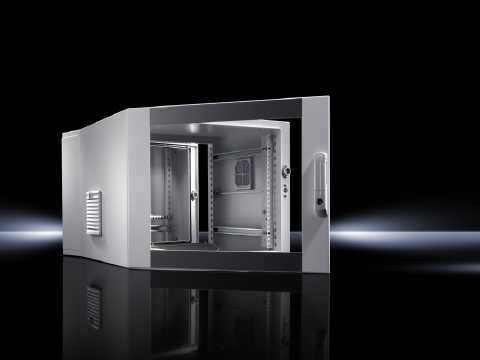7715535 EL Series Enclosure, 29 in L x 24 in W x 26 in D, NEMA IP54, Carbon Steel