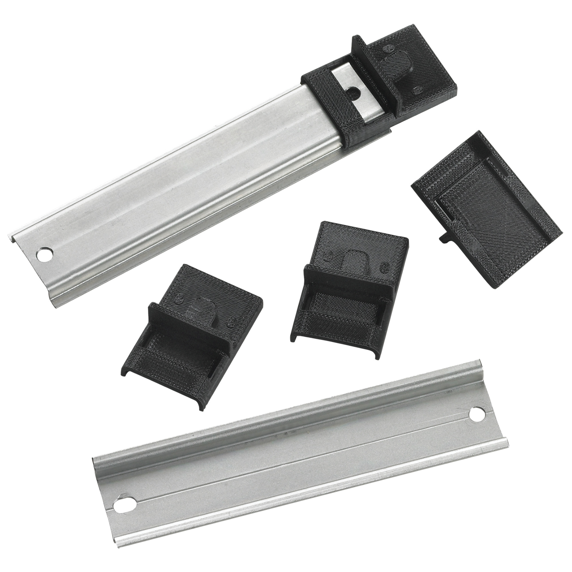 GDINRAILBKT Fusion G7 A4GY DIN Rail Mounting Adapter, Plastic, Black
