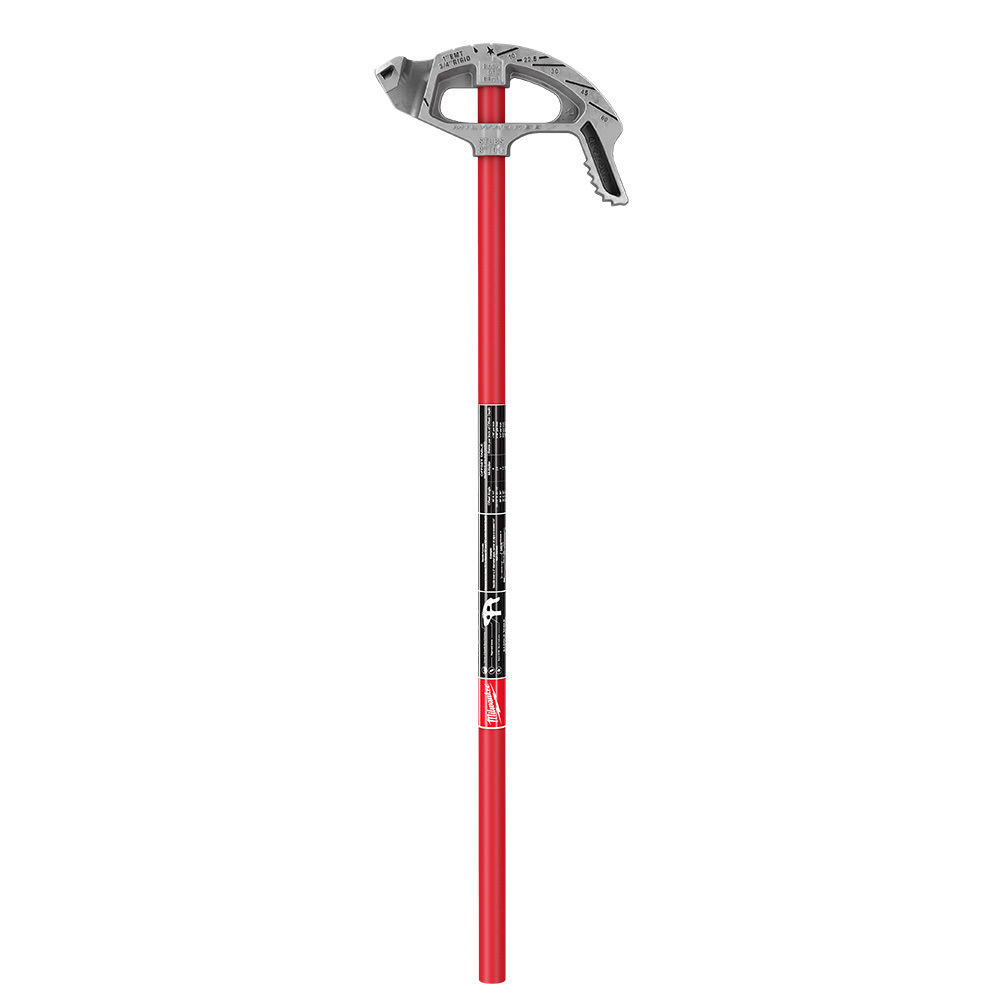 48-22-4072 Conduit Bender, 30/45/60/90 deg Bend, For Pipe Dia 1 in EMT, 3/4 in Rigid/IMC