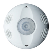 OSC10-RMW Low Voltage Occupancy Sensor With Isolated Relay, 24 V DC, PIR/Ultrasonic Sensor, 1000 sq-ft Coverage, 360 deg Viewing