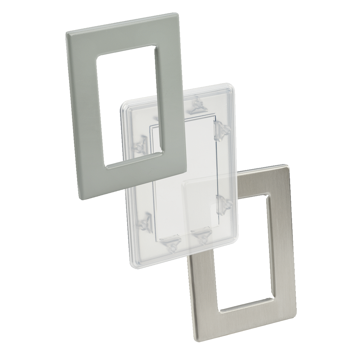 APWK53NFSS A80SW/A80W Non-Metallic Window Kit, 5 in H x 3 in W, 6.69 in H x 4.69 in W Cut Out, 7.5 in H x 5.5 in W x 0.31 in D, 304 Stainless Steel, Clear, Brushed