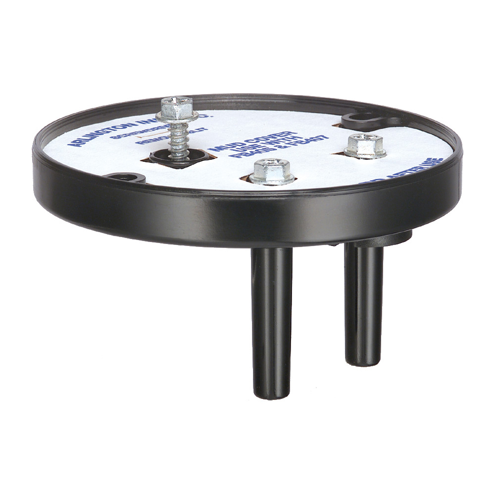 FB405 Fan/Fixture Mounting Box With Knockout, Plastic, 6 cu-in Capacity, 4.25 in L x 4.25 in W x 2.315 in H