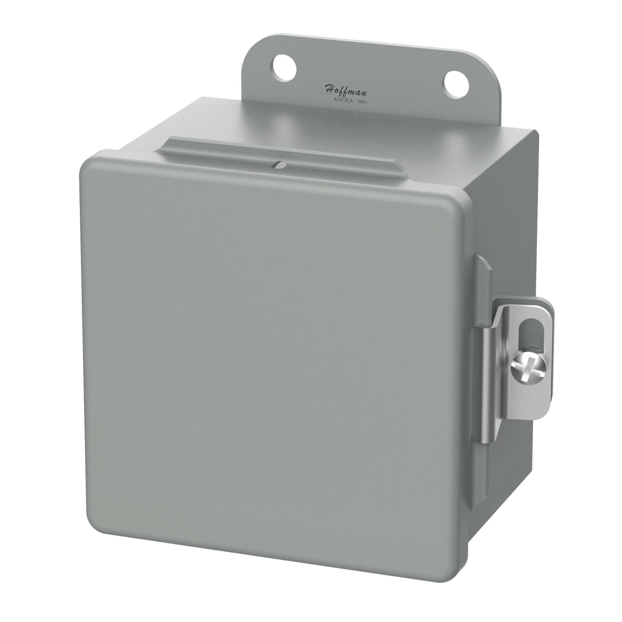 A161410CH Junction Box, 16 in H x 14 in W x 10 in D, Continuous Hinged/Screw Clamp Cover, NEMA 12/13/IP65 NEMA Rating, Steel