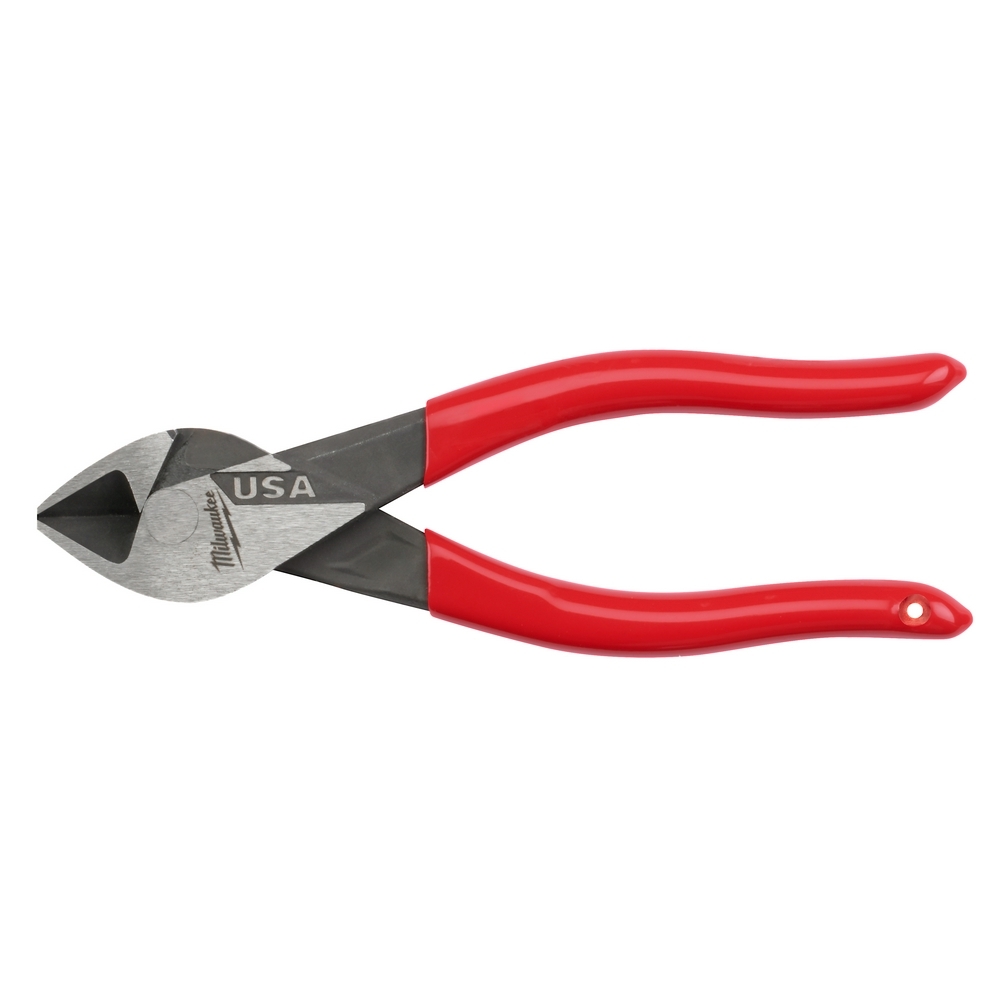 MT506 Plier, 6 in Nominal, Steel Jaw, 6.09 in OAL, Flush Cut
