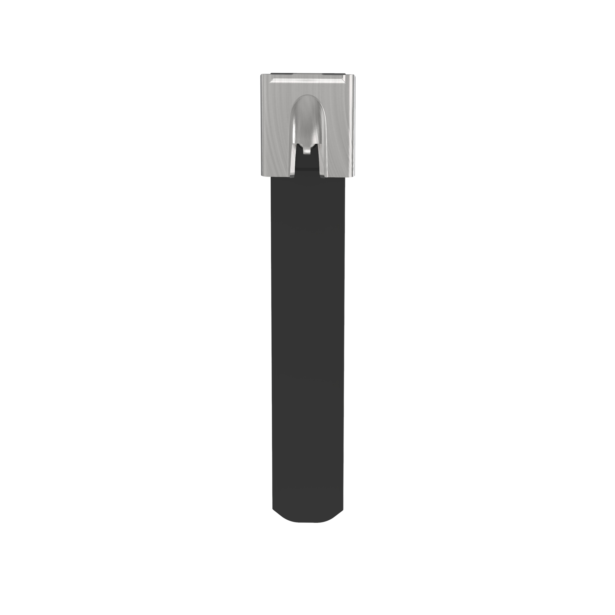 MLTFC4SH-LP316 Pan-Steel MLTFC Cable Tie, 17.1 in L x 0.63 in W x 0.022 in THK, 316 Stainless Steel/Fully Coated Polyester, Black
