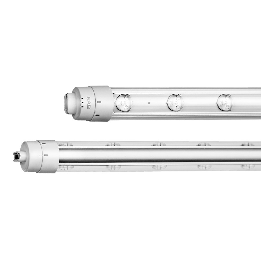 T8-12-30P2S-865-DE-BYP Type B 2-Sided Ballast Bypass Double Ended Non-Dimmable Lamp, 12 W, R17d Lamp, T8 Linear Shape, 1600 Lumens