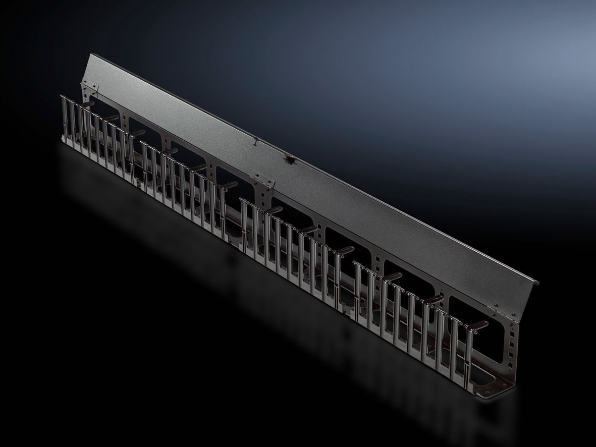 9972927 Cable Duct, For Use With TS IT Series 79 in H x 28 in W x 31 in D Enclosure, Black