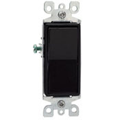 5603-2 Decora 3-Way Grounding AC Quiet Switch, 120/277 V AC, 15 A, 1/2 hp, 2 hp Power Rating