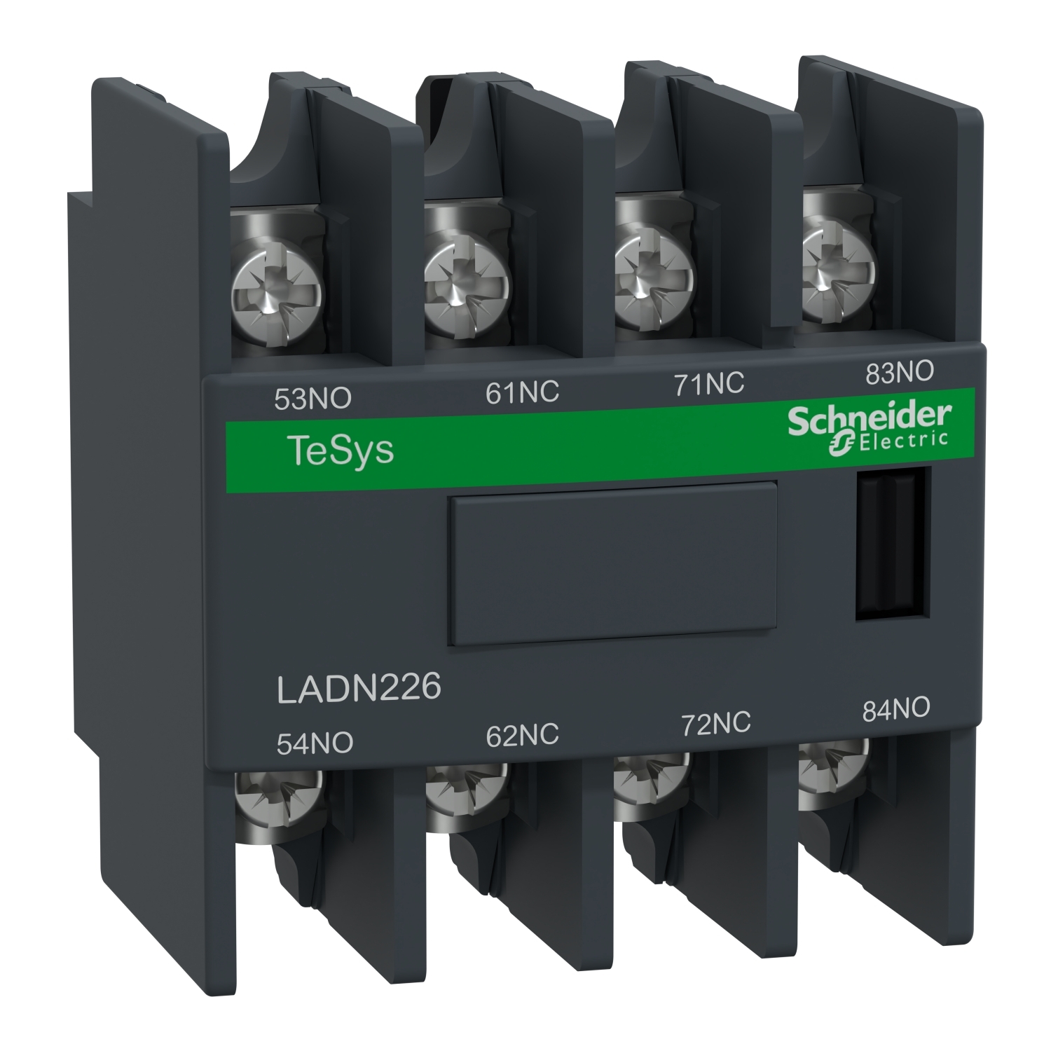 LADN226 TeSys Instantaneous Auxiliary Contact Block, 690 V AC, 10 A, 2NO-2NC Contacts