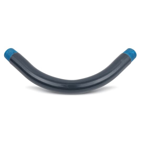 ELL145-G Ocal-Blue Standard Radius Straight End Conduit Elbow, 1 in Trade, 45 deg, Steel, Hot Dipped Galvanized
