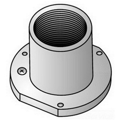 EF-75 Type EF Straight Electroform Insert, 3/4 in, For Use With Threaded Rigid Conduit/IMC, Malleable Iron, Zinc Plated