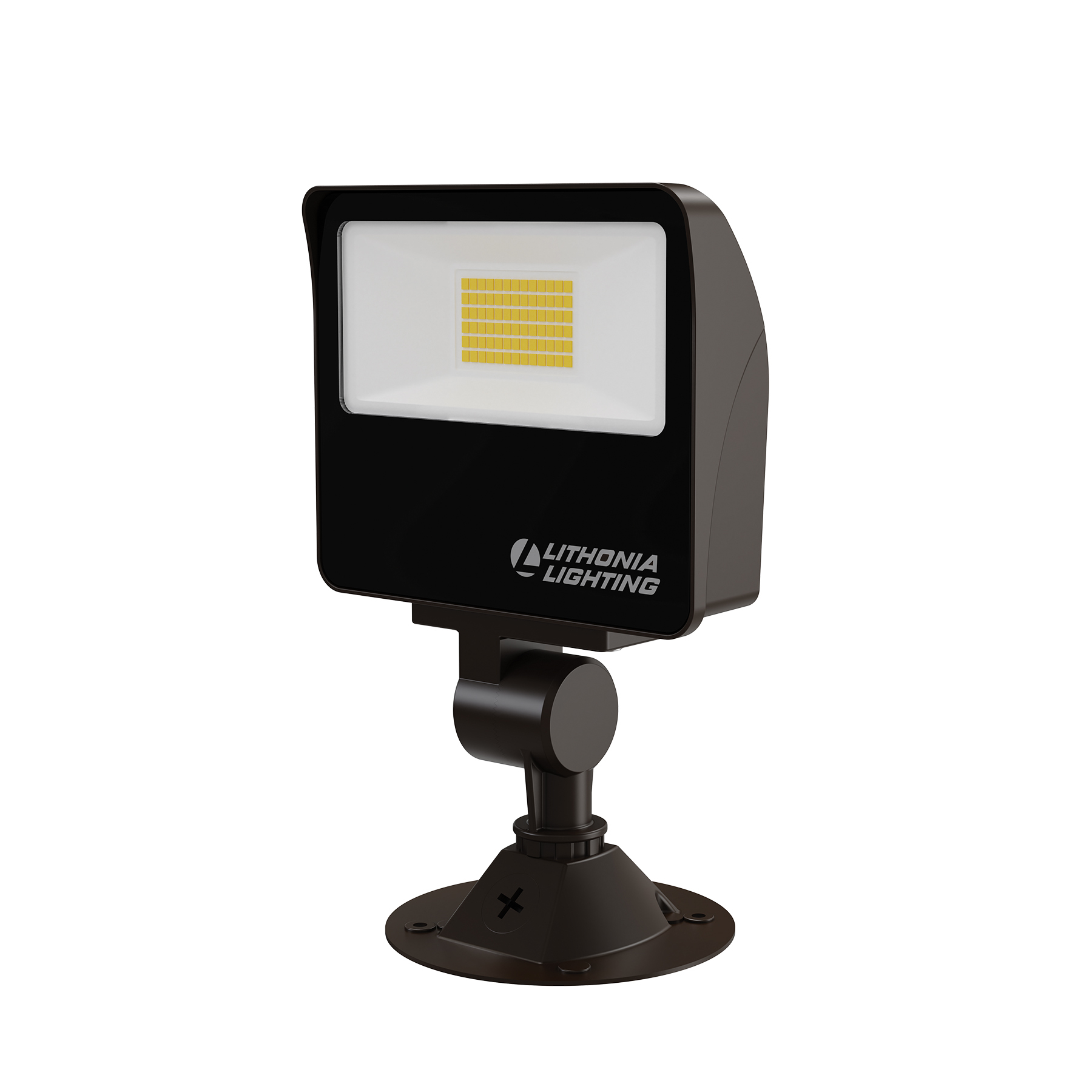 ESXF1 P0 SWW2 THK DDB M2 ESXF Adjustable Floodlights, LED Lamp, 120 to 277 V, Dark Bronze Housing