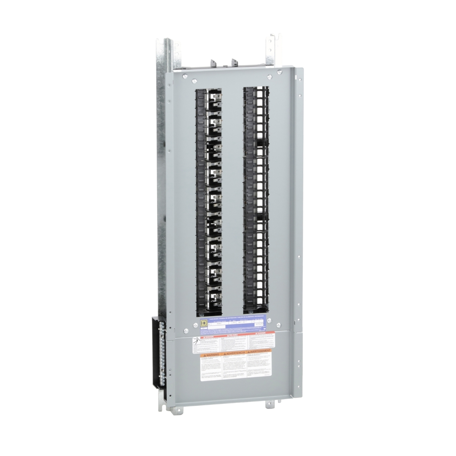 NQ454L2 NQ Series 3-Phase Panelboard Interior, 240 V AC/48 V DC, 225 A, 54 Spaces
