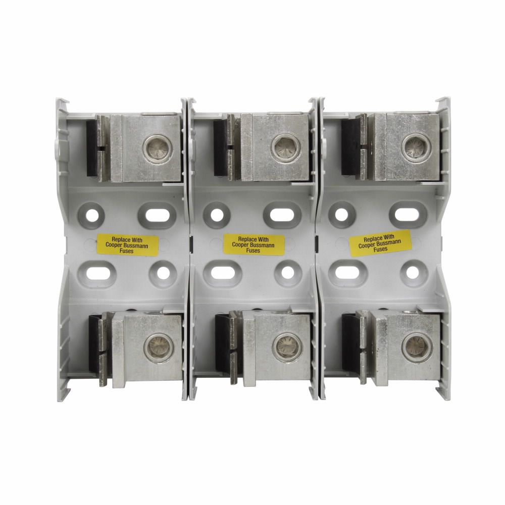 JM60400-3CR Modular Fuse Block, 600 V, 225 to 400 A, Class: J, 600 kcmil, (2) 4 to 3/0 AWG Al Solid/Stranded Wire, 3 Poles