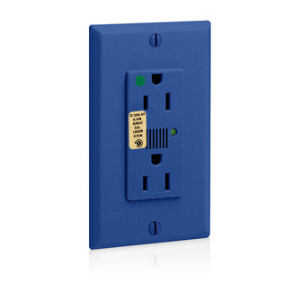 8280-B Self-Grounding Surge Protective Receptacle, 125 V AC, 15 A, 5 kA Short Circuit