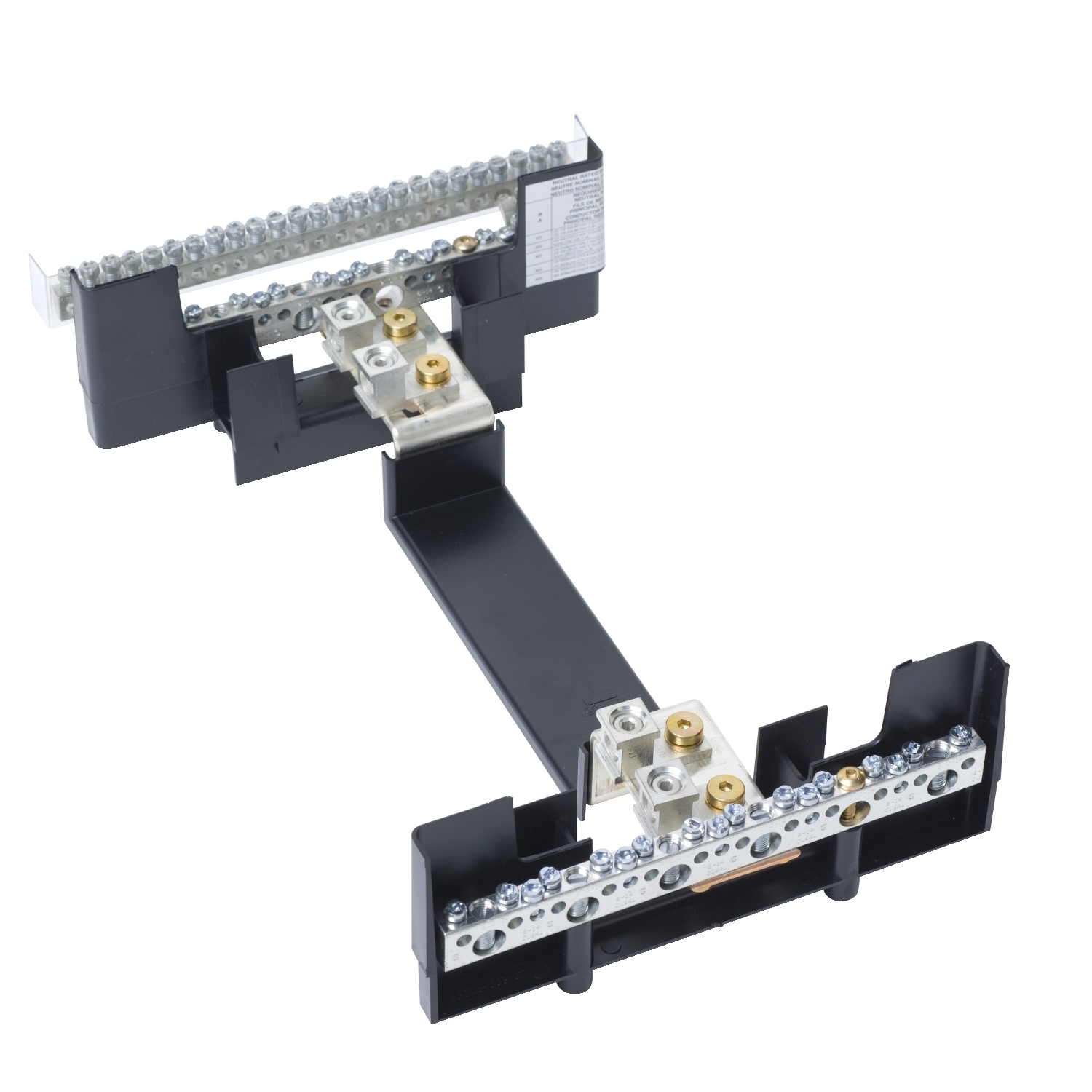 NFNL4 Neutral Kit, For Use With NF LC, LHL, LI, LAL Series Circuit Breaker Panelboards, 400 to 600 A, (2) Conductors, Aluminum