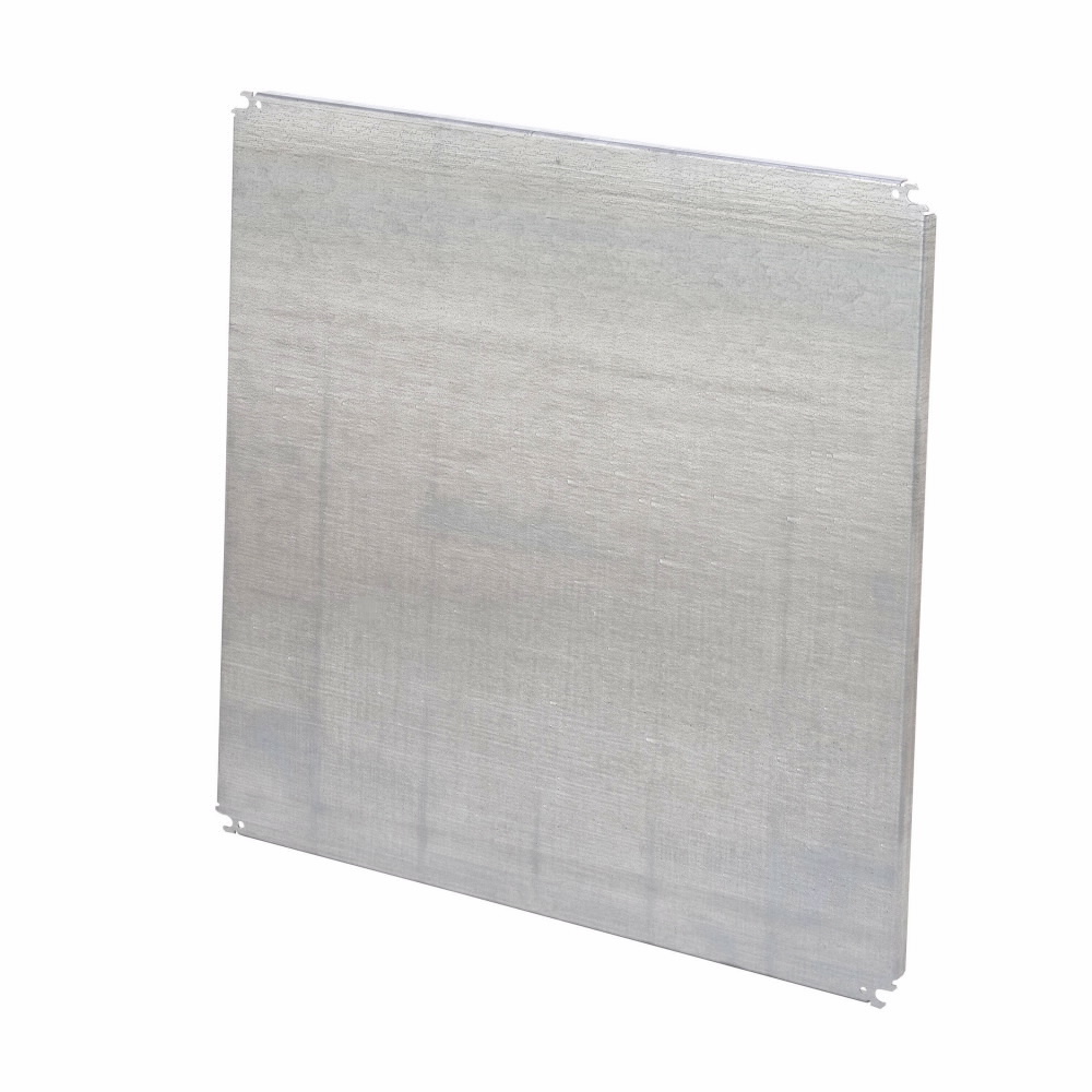 3030P Flange Enclosure Panel, 28 in W x 28 in H, Steel, White