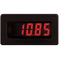 CUB4CL20 CUB4L Process Meter, -1999 to 1999 Measuring, 74.9 in W x 1.54 in H, High Impact Case, Backlit LCD Display