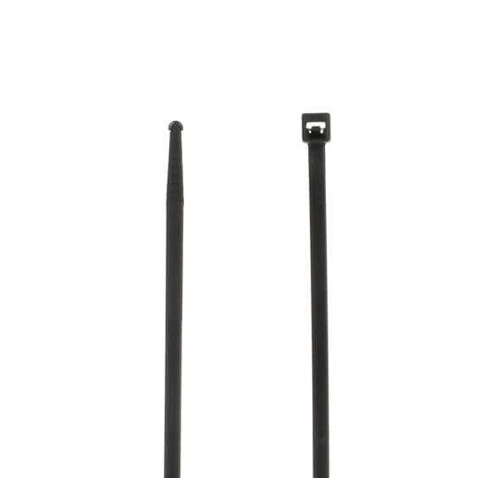 L-5-30-0-M Catamount 30 Series 1-Piece Intermediate Cable Tie, 5.8 in L x 0.14 in W x 0.05 in THK, Nylon/Polyamide 6.6, Black