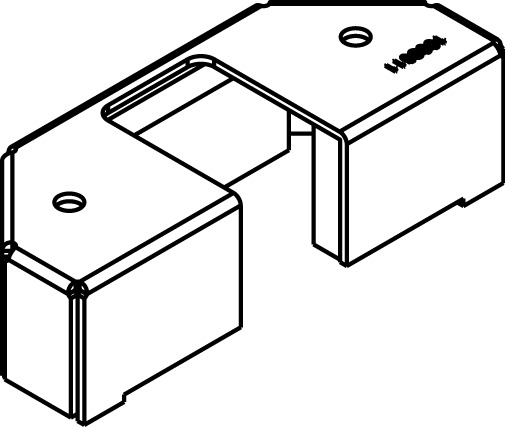 5PTHA Evolution 6AT 1/2-Gang Multi-Service Bottom Housing Assembly, 6 in Hole, For Use With 6AT Series Poke Through Device