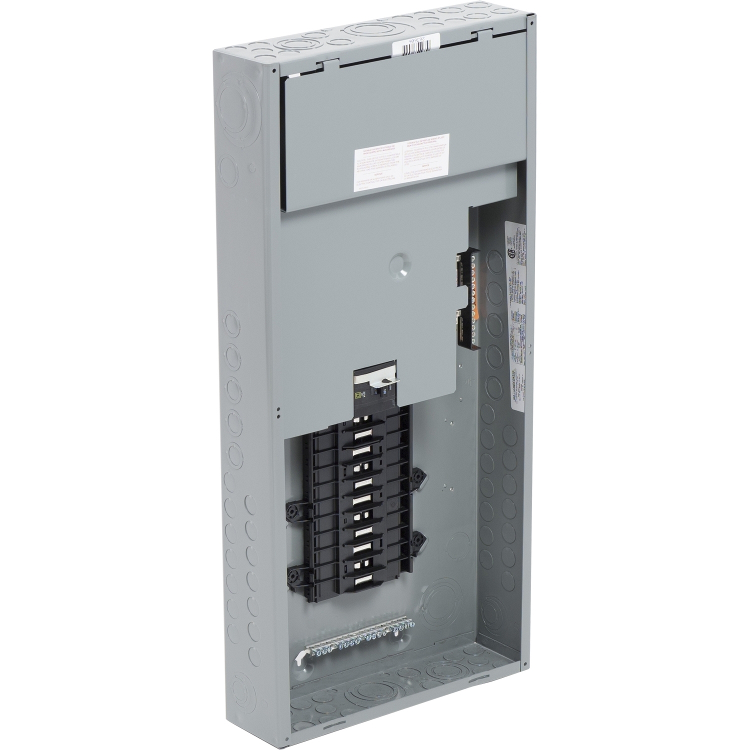 QO324MB100RB 3-Phase Convertible Main Circuit Breaker Load Center, 120/240 V AC, 100 A, 1 Pole