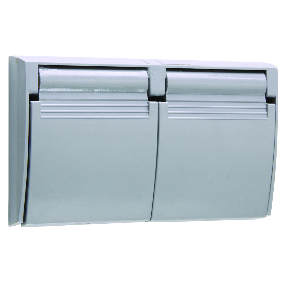 3780 Thermoplastic Cover, Gray Black Gasket