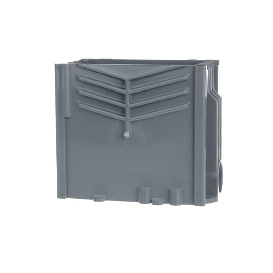 E976RFB Carlon Drop-In Multi-Gang Non-Metallic Floor Box With Knockout, 97.4 cu-in Capacity, 1 Gangs, 1 Outlets, 3-1/4 in W x 6 in D x 5-1/2 in H