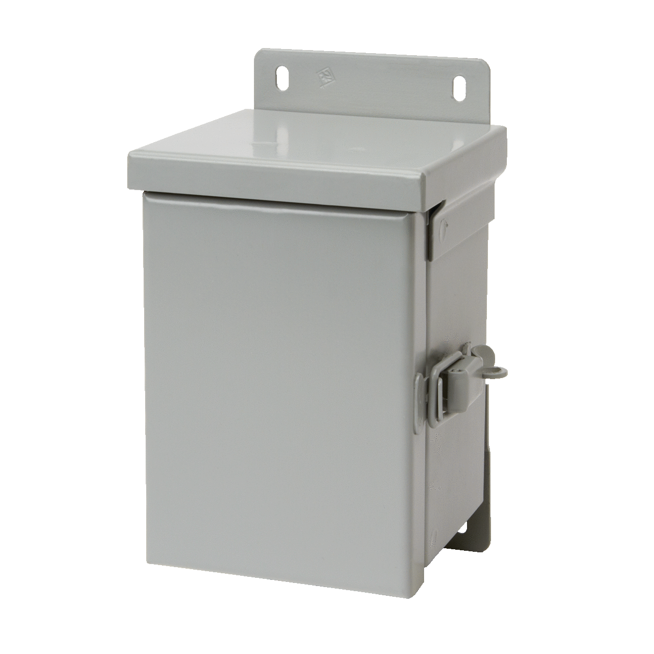 A6R44HCR A3SM Small Enclosure With Knockout, 6 in L x 4 in W x 4 in D, NEMA 3R NEMA Rating, Steel