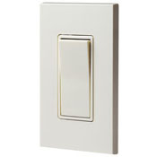 5613-2I Grounding Lighted Handle Illuminated AC Quiet Switch, 120/277 V AC, 15 A, 1/2 hp, 2 hp Power Rating