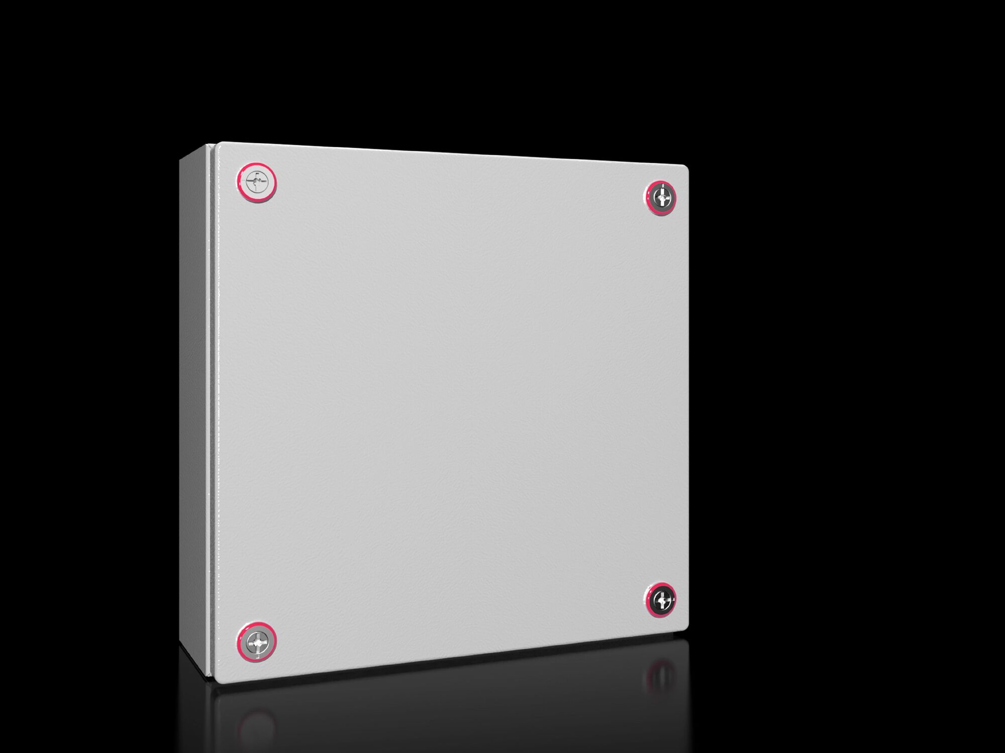 1507000 KX Series Small Terminal Box, 300 mm W x 120 mm D x 300 mm H, NEMA 4, Carbon Steel