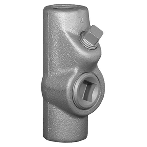 EYSEF75AL Unilets Dust-Ignitionproof Explosionproof Raintight Conduit Sealing Fitting, 3/4 in, For Use With IMC/Threaded Rigid Metallic Conduit, Almag 35 Aluminum, Epoxy Powder Coated