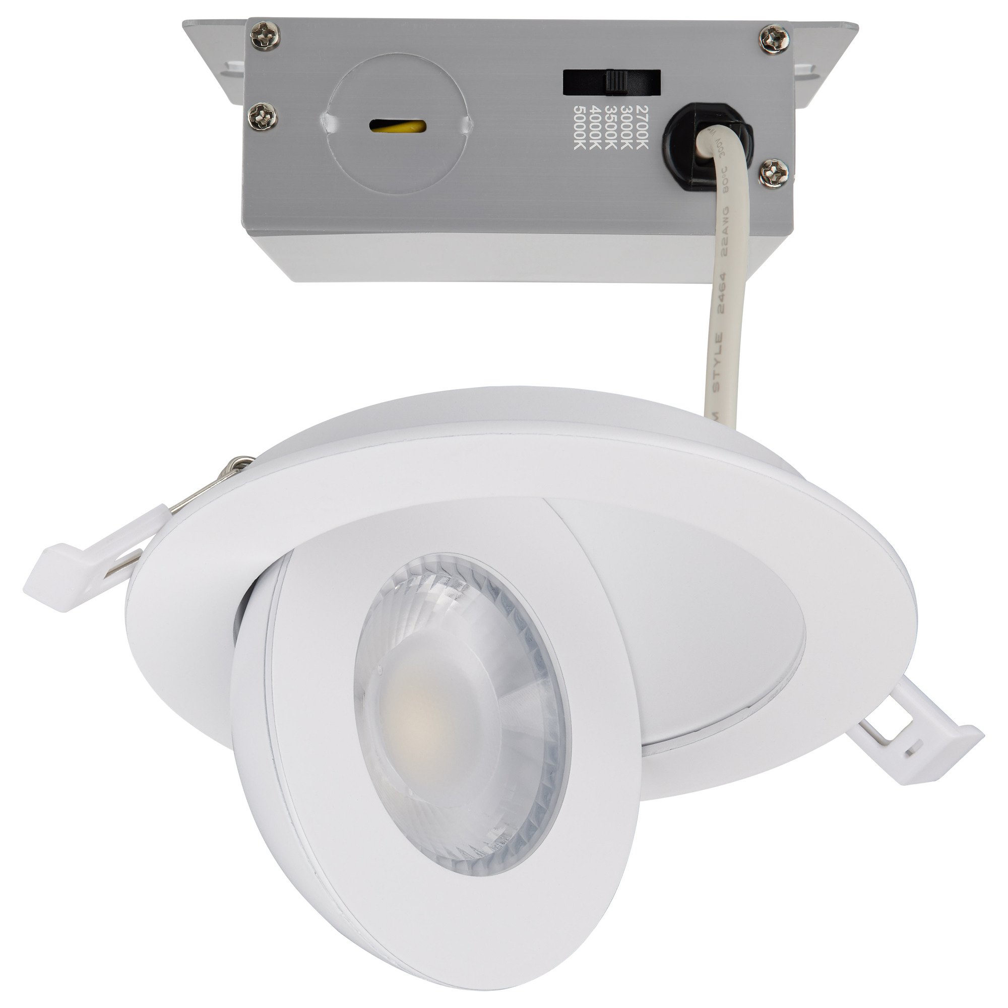 S11840 Recessed Light, 9 W Fixture, 120 V, Plastic/Aluminum Housing