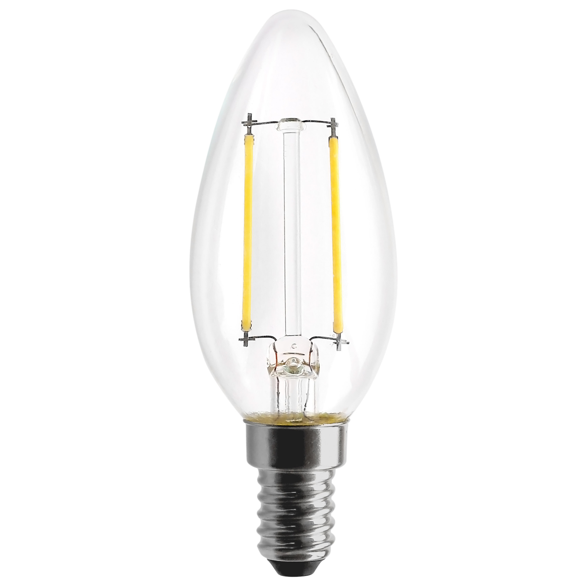 S12116 Decorative Forward Dimmable LED Lamp, 4.5 W, 40 W Incandescent Equivalent, E14 Lamp, B11 Shape, 350 Lumens