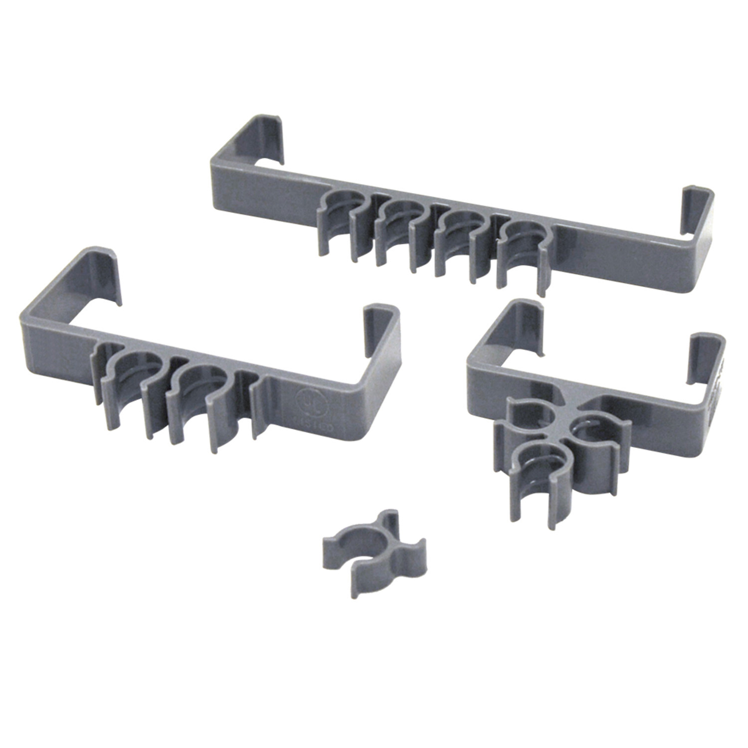 9991 MC SnapIt 2-Circuit AC/MC Cable Low Voltage Stud Strap, Polycarbonate