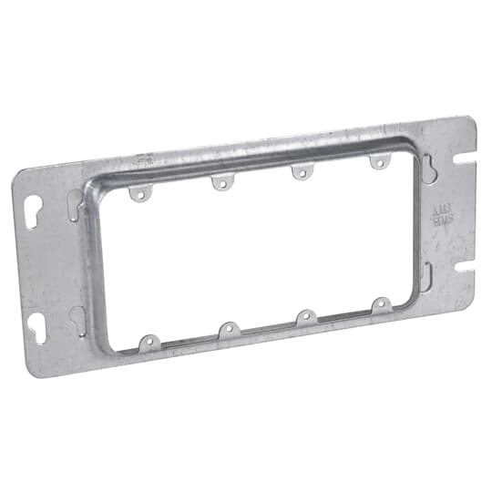 4-GC Steel City Outlet Box Cover, 10-5/8 in L x 4-11/16 in W, Steel