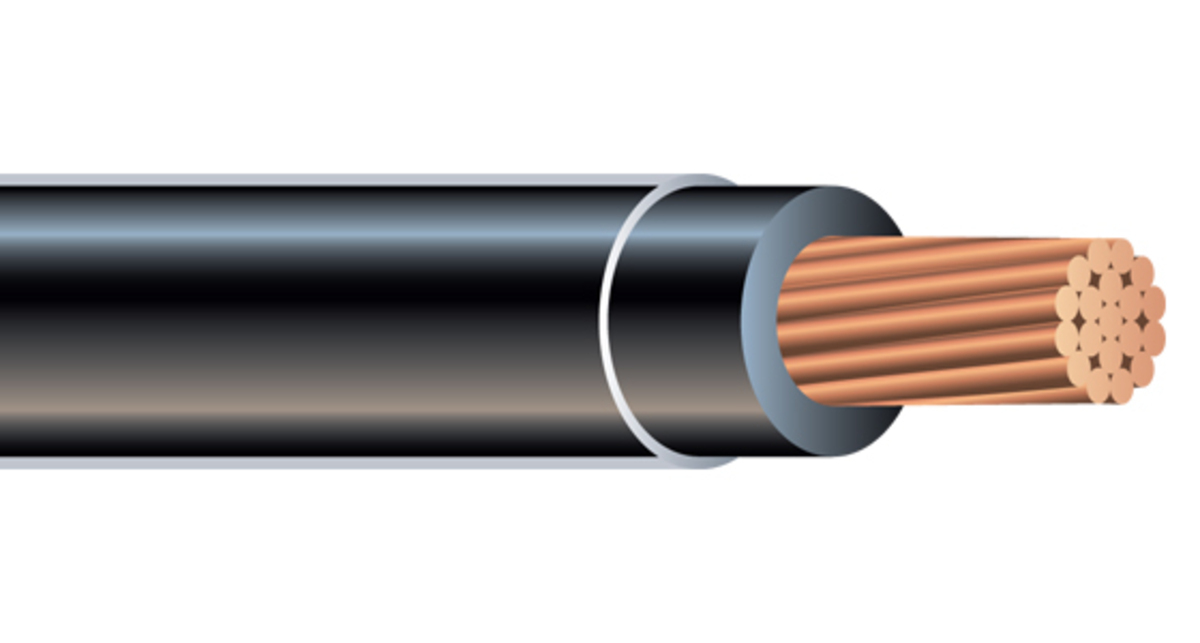 THHN Wire, 10 AWG, Gray/Orange, 19 Stranded, Copper Conductor, 1250 Foot Coil