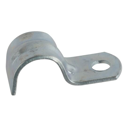 HS-105 Steel City 1-Hole Pipe Strap, 1-1/2 in, For Use With IMC/Rigid Conduit, Steel, Zinc Plated