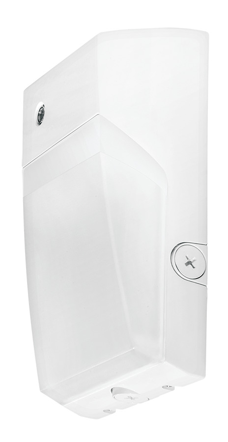 WPTLED25W/D10/PC2 Tallpack With 0 to 10 VDC Dimming Driver, 120 to 277 V AC Photocell,) LED Lamp, 24 W Fixture, 120/208/240/277 V AC, White Housing