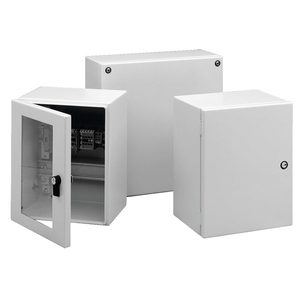 LWC252015 InLine A54 Enclosure, 250 mm L x 200 mm W x 150 mm D, NEMA 4 NEMA Rating, Steel